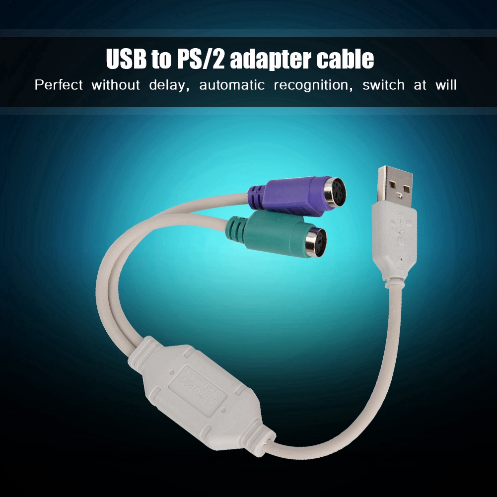 สายเคเบิ้ลUsb Ps 2 เมาส์แบบ Dual Usb Ps 2 - baojia.th - ThaiPick