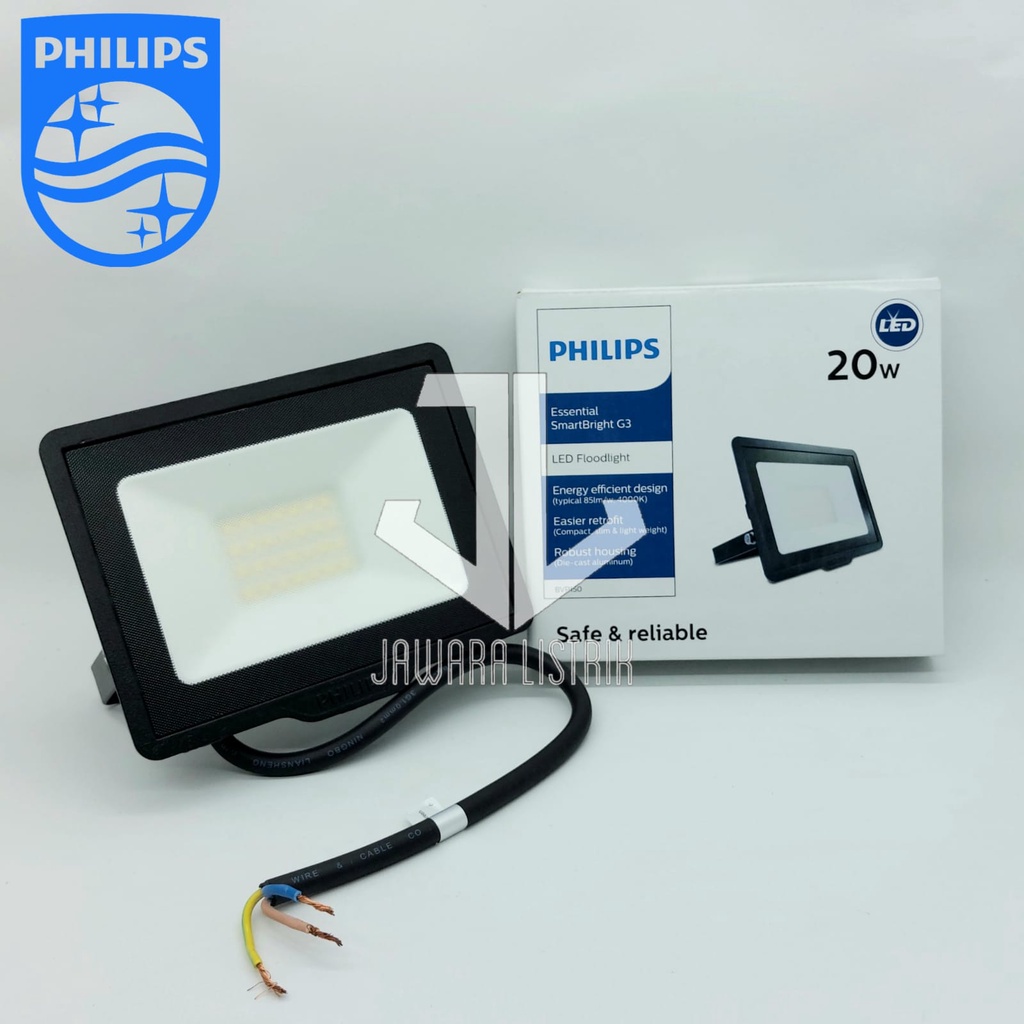 ไฟฟลัดไลท์ PHILIPS LED BVP150 BVP 150 20 W WATT 20W สปอตไลท์