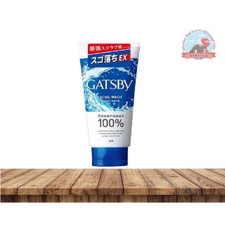 Mandom GATSBY FACIAL WASH PERFECT SCRUB ครีมล้างหน้าสำหรับผู้ชาย ** หมายเหตุ สินค้าผลิตที่ INDONESIA