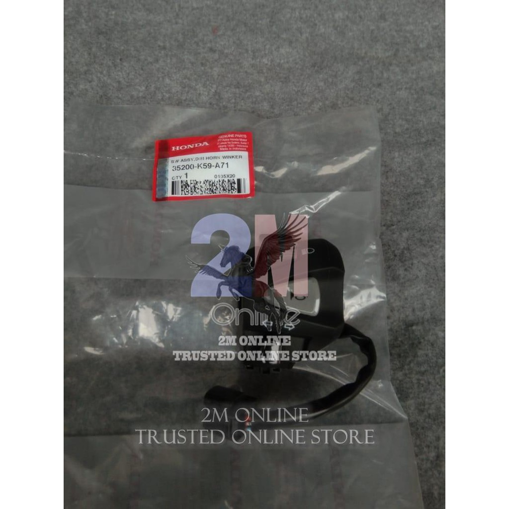 2m LEFT SWITCH HOLDER VARIO 150 ใหม่ ORIGINAL AMM 35200-K59-A71