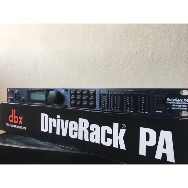 Driverack PA เครื่องจัดการระบบเสียง