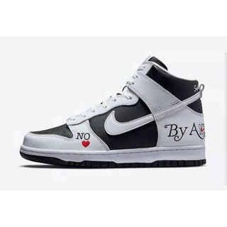 ✟۩☃รองเท้าผ้าใบคุณภาพ BV SPORT UA Supreme x Nike SB Dunk By Any Means High Cut Rubber Shoes for Men Sport