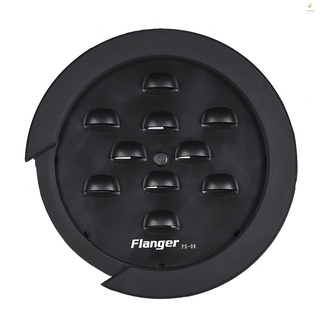 [ลดราคา] Flanger FS-08 ฝาครอบช่องเสียงกีตาร์ สีดํา สําหรับกีตาร์อะคูสติก EQ