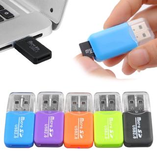 การ์ดรีดเดอร์อ่านการ์ดความเร็วสูง mini card reader usb micro sd 2 . 0 card tf สําหรับแท็บเล็ต pc