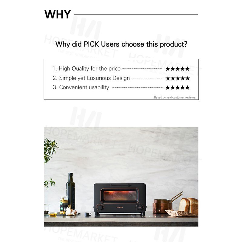 [BALMUDA] the toaster oven K05B /bread toaster 2021 new version eCnX