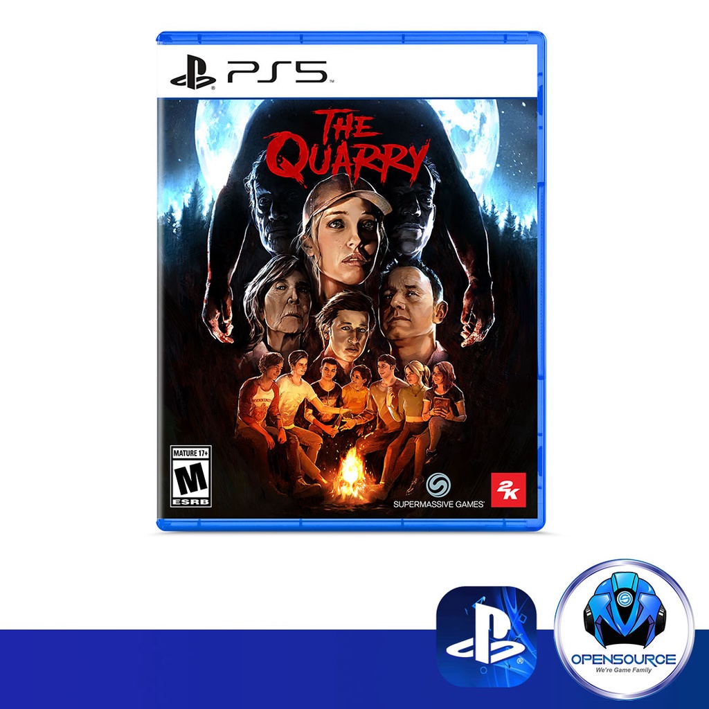 [พร้อมส่ง]Playstation: The Quarry (ASIA Z3 ENG/CH) แผ่นเกม สำหรับเครื่อง PS4 &amp; PS5
