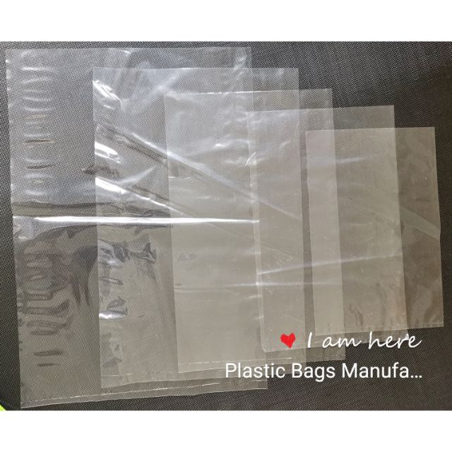 Borong 1กก. PP ถุงพลาสติกใสใส plastik beg packaging bungkus bag