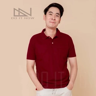 🔥สีแดงเลือดหมู🔥 เสื้อโปโล (ชาย) By Doitnow สินค้าคุณภาพ จากแห่งผลิตโดยตรง!!