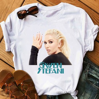 เสื้อแฟชั่นผญ sexy - Vogue Sexy Gwen Stefani เสื้อยืดฤดูร้อน 2020 เสื้อผ้าสไตล์แฟชั่นเสื้อผ้าแนวสตร