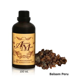 Aroma&amp;More  Balsam Peru Extract Oil  น้ำมันหอมระเหย บัลซั่ม เปรู Central America  100ML