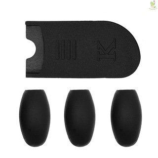 Saxophone Thumb Rest Cushion Palm Key Riser Pads Set Silicone Gel Finger Protector for Alto Ten