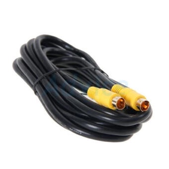 สาย S-Video 4 pin Male to Male Cord Cable / Lead สำหรับ DVD HDTV VCR(642A) ยาว1.5-10เมตร #4