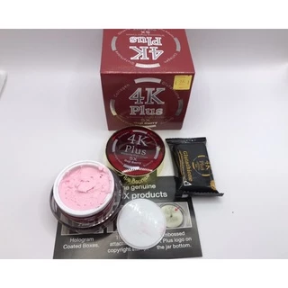 ครีม 4k Plus 5x Goji Berry Whitening night cream ครีมบำรุงผิวหน้า ลดฝ้า กระ 4k plus 5x ไวท์เทนนิ่ง ไนท์ ครีม 20g