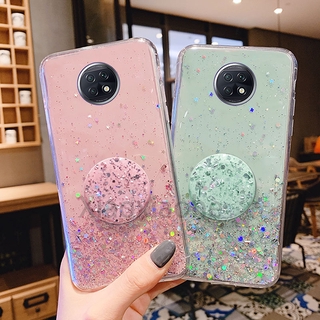 เคส Redmi Note 9T 5G Glitter Star Soft TPU Silicone casing Redmi Note9T 5G Case