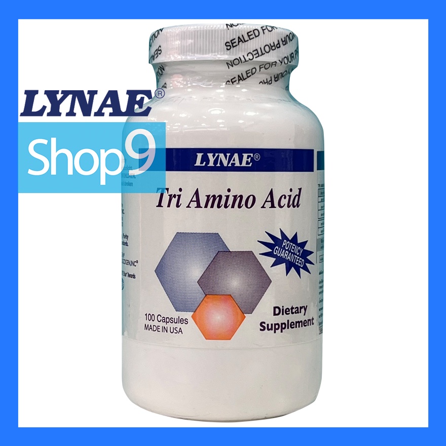 LYNAE TRI AMINO ACID (100 CAPSULES) EXP 03/2026 ไลเน่ ไตรอะมิโน แอสิด 100 แคปซูล