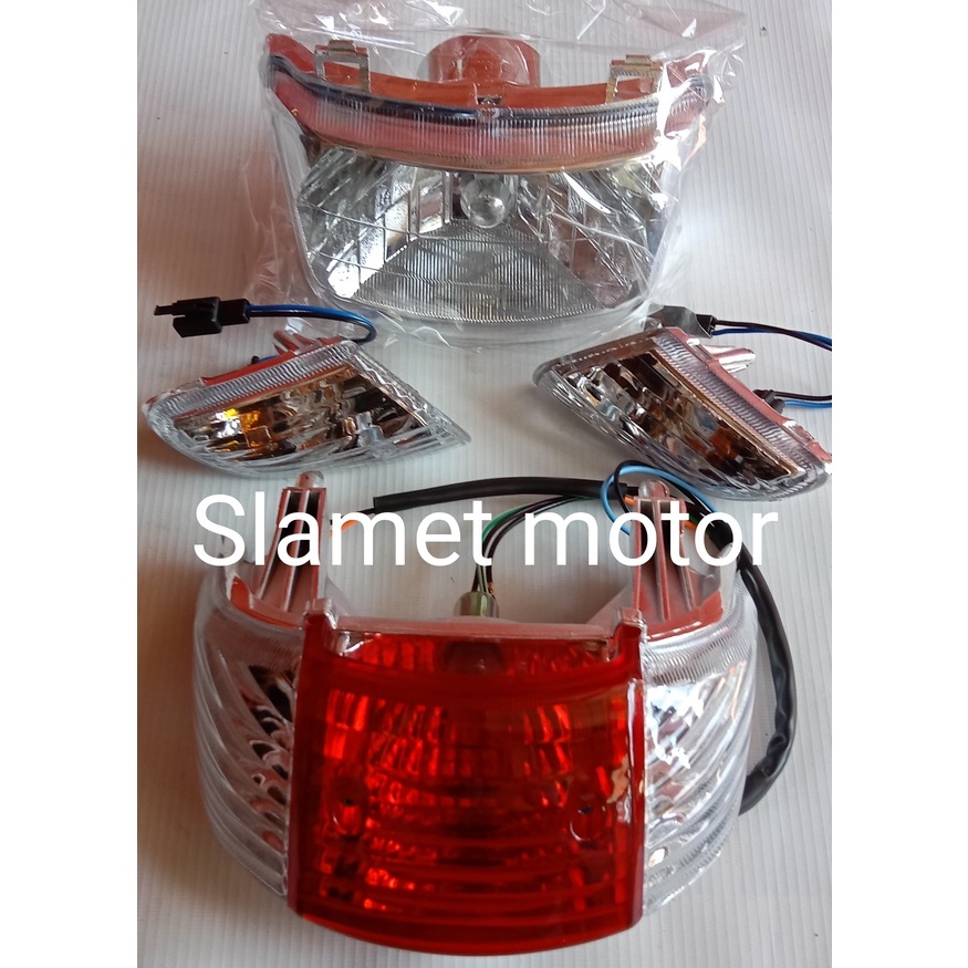 OLD HONDA SUPRA X LIGHTS ชุดเต็ม TURN FRONT SIGNAL / ด้านหน้า TURN STOP LIGHTS