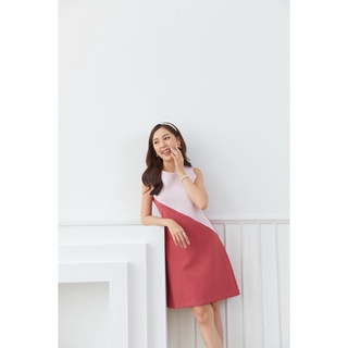 Two tone bias dress from Techinee_brand