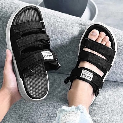 ⚡พร้อมส่ง⚡รองเท้าแตะผู้ชาย  การออกแบบตีนตุ๊กแก  กันน้ำ ถอดได้39-46 รองเท้าแตะผู้หญิง