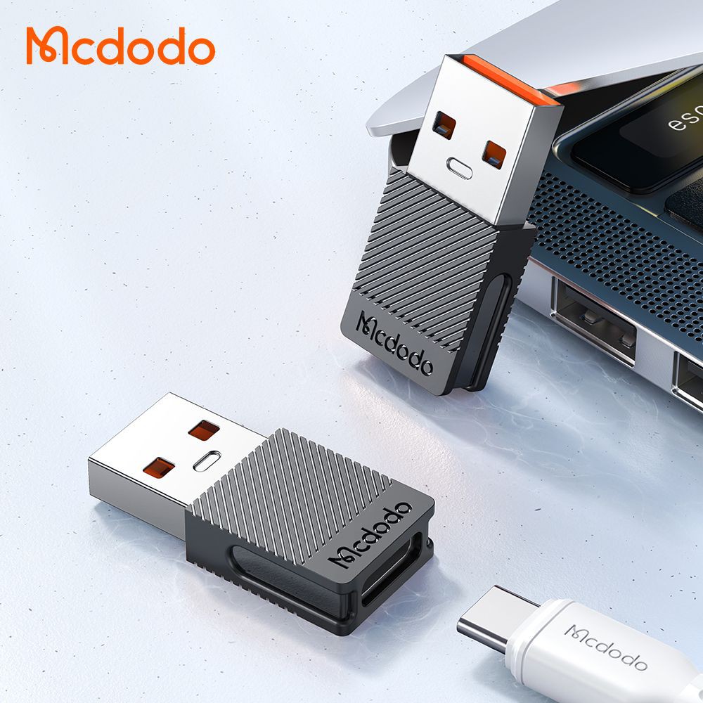 Mcdodo หัวแปลงสายชาร์จtype c เป็น USB รองรับการชาร์จและถ่ายโอนข้อมูล และรองรับหูฟังtype C
