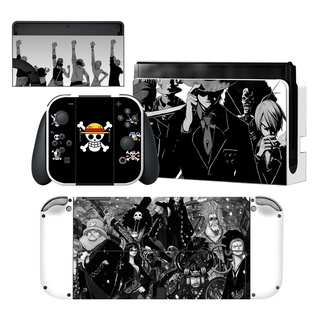 สติ๊กเกอร์ One Piece Luffy Nintendo Switch Oled สําหรับจอยเกมคอนโซล Ns Oled