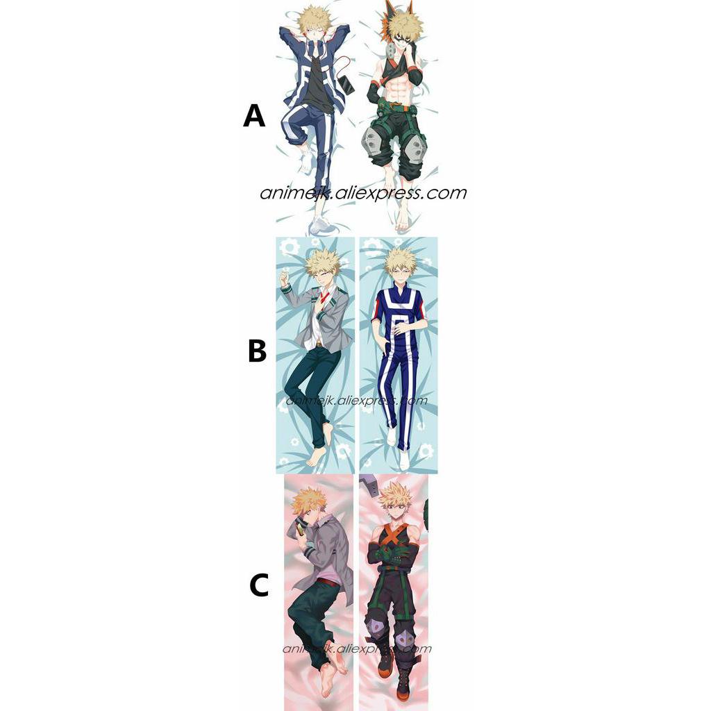 Anime JK Boku no Hero My Hero Academia Bakugou Katsuki Male Dakimakura