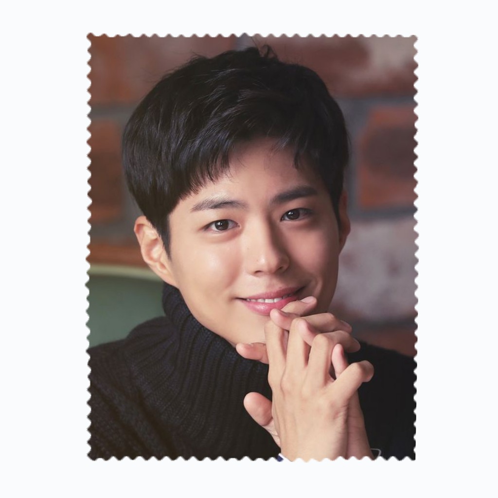 รับผลิต ผ้าเช็ดแว่น สั่งทำ ผ้าเช็ดเลนส์ ไมโครไฟเบอร์ สินค้าใหม่ ภาพพิมพ์ผ้า ศิลปินเกาหลี พัคโบกอม ปาร์คโบกอม Park Bo Gum