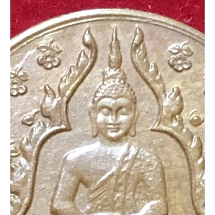 เหรียญพระแก้วมรกต ปี 2475 บล็อกเจนีวา ขอบกระบอก เนื้อทองคำ ฉลองกรุงเทพครบ 150 ปี