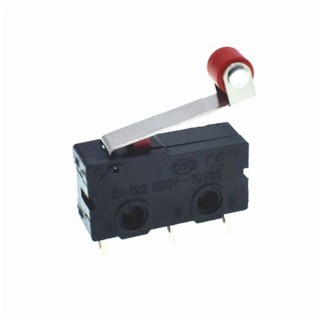 Micro Roller Lever Arm Normally Open Close Limit-Switch KW11-N 5A/250V(1 ชิ้น)