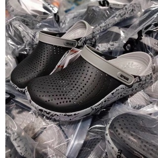 Crocs LiteRide Clog ✨(สินค้าใหม่ ขายดี ชนช้อป)✨สีใหม่พร้อมส่ง!! รองเท้าแตะ รองเท้ารัดส้น ชาย หญิง รองเท้าทรงหัวโต