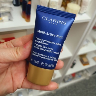 Clarins Multi Active Night Cream Normal To Dry Skin 15 ml ขนาดทดลอง