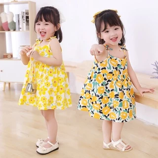 🌷 กระโปรงเด็กสายเดี่ยว ชุดเด็กสายเดี่ยว เสื้อเด็กสายเดี่ยว ลายน่ารัก