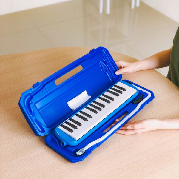 Melodian 32คีย์ เมโลเดี้ยน เมโลเดียน พร้อมกล่อง สายเป่า เสียงดีไม่เพี้ยน เหมาะสำหรับเด็ก