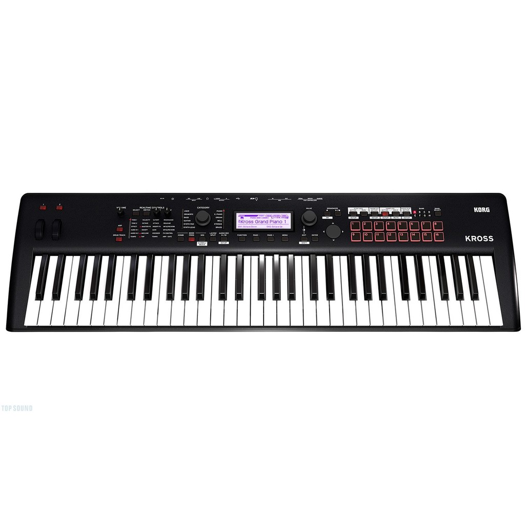 คีย์บอร์ด Korg Kross 2 61 Keys  ผ่อน 0% 10 เดือน!!!! พร้อมส่งทันที!!!