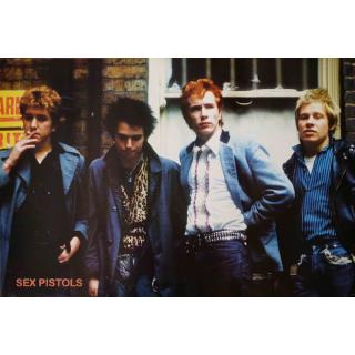 Sex Pistols,โปสเตอร์วงดนตรีต่างประเทศ AM/EU