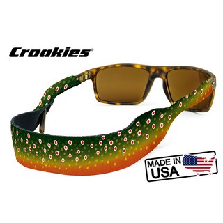 สายคล้องแว่นตา Croakies XL Print รุ่น Fish Skin Brook