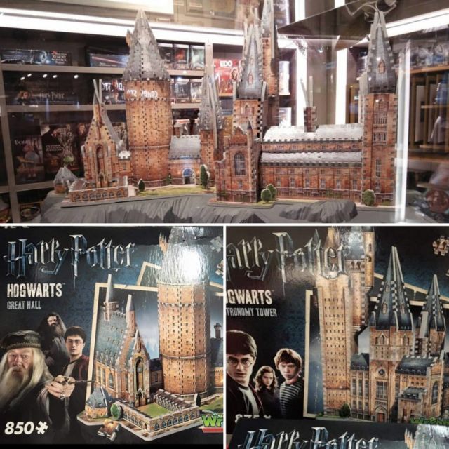แฮร์รี่ พอตเตอร์ จิ๊กซอว์ ปราสาท แบบ 3D ขายยกเซตสองกล่อง harry potter 3D jigsaw puzzle *กล่องมีตำหนิ