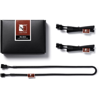 Noctua NA-SEC3, 4-pin Fan Extension Cables (60cm, Black)