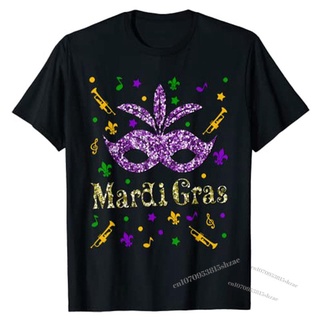 เสื้อยืด พิมพ์ลายกราฟฟิค Mardi Gras 2022 เหมาะกับของขวัญ สําหรับผู้หญิงS-5XL