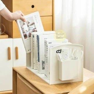 [พร้อมส่ง !🔥]NEW มาใหม่! ชั้นวางหนังสือ PLEW โต้ะทำงาน ตู้หนังสือ มินิมอล ชั้นวางปากกา