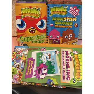 🎉โปรโมชั่นราคาพิเศษ moshi monsters รวมปก คละเรื่อง ปกอ่อน(มือสอง)-ad5