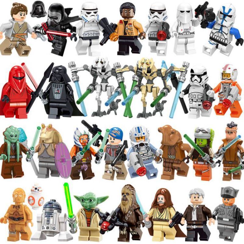 New Star Wars Mini Figure Model Building Block Figure Toy Kids Toy ...