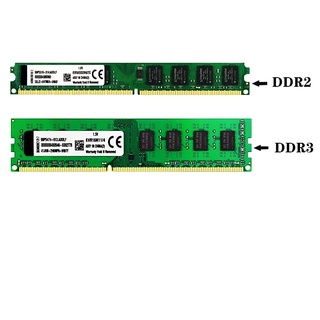 โมดูลหน่วยความจํา PC2 DDR2 2GB 800Mhz PC3 DDR3 4GB 1333MHZ 1600MHZ สําหรับคอมพิวเตอร์ตั้งโต๊ะ