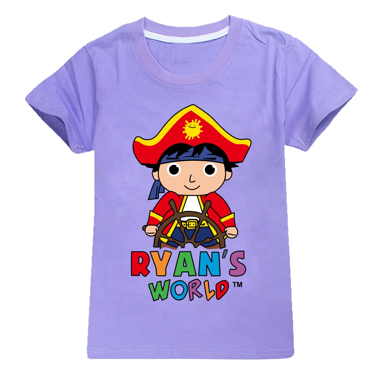 Kids Boys Girls Anime Cartoon Ryan Toys Review Ryans World Printed O Neck T Shirt Casual Top à¸£à¸²à¸„à¸²à¸— à¸