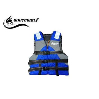 เสื้อชูชีพไวท์วูฟ สีน้ำเงิน ไซส์ XXL / Whitewolf Life Jacket Size XXL