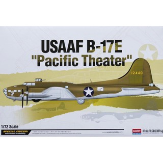 โมเดลประกอบ Academy Model 1/72 AC12533 USAAF B-17E "PACIFIC THEATER"