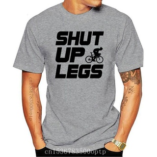 [S-5XL] เสื้อยืด แขนสั้น พิมพ์ลาย Cycler Biker Riding Biking Idea Shut Up Legs สไตล์เกาหลี แฟชั่นสําหรับผู้ชาย 2022