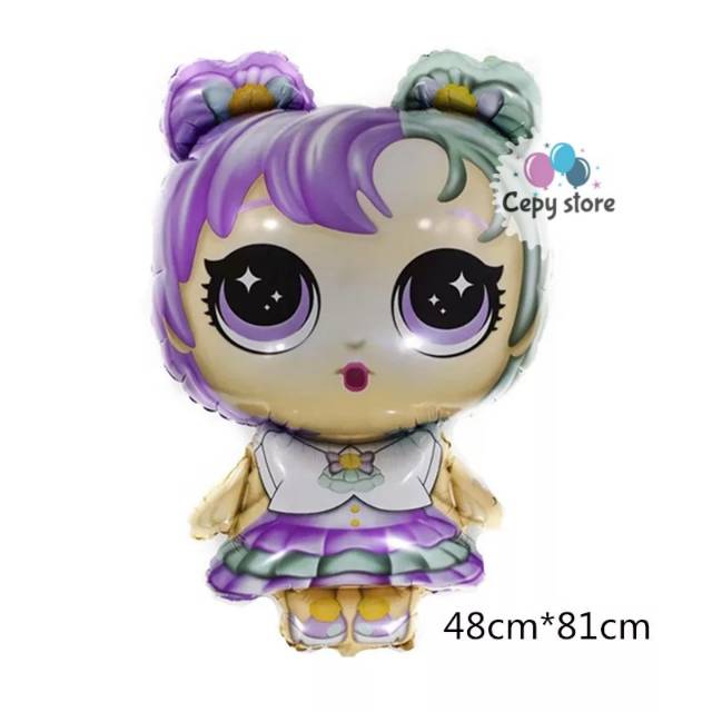 LOL Surprise Bowknot ฟอยล์บอลลูน