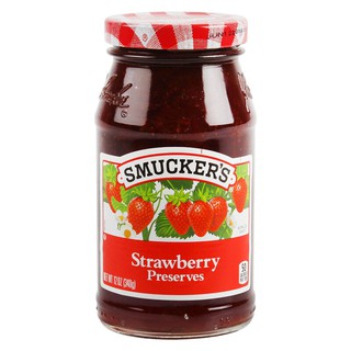 สมักเกอร์แยมสตรอเบอร์รี่ 340กรัม Strawberry Jam 340 grams