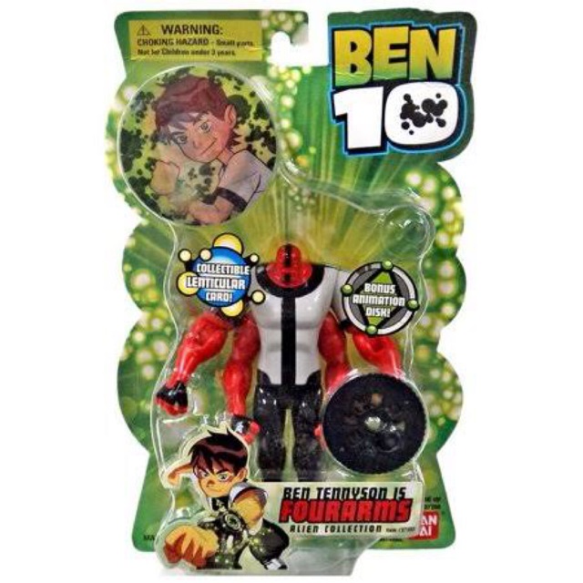 Ben 10 Alien Collection Series 1 Four Arms Action Figure #เบนเทน