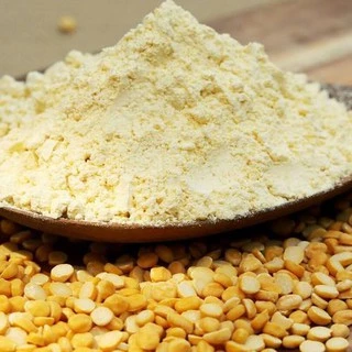 Besan Flour / Gram Flour 500g แป้งถั่วลูกไก่ แป้ง ถั่วลูกไก่ 100% เบซัน ( Chickpea 100% ) 500 กรัม.